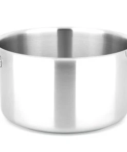 Metro-professional METRO Professional Fleischtopf HS-SPD24, Edelstahl, Ø 24 Cm, 6.5 L, Höhe: 25 Cm, Induktion, Ofenfest