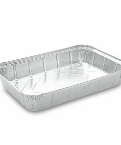 Null 50x Alu-Servierschale Aluschale Menüschale Grillschale 2000ml 315x215x43mm