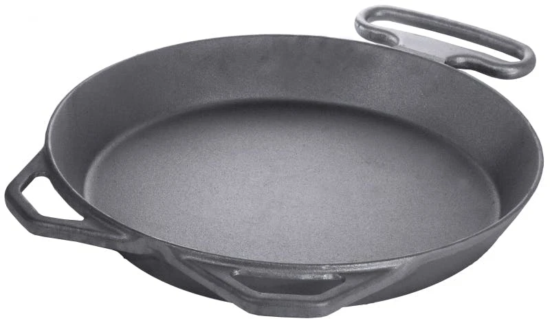 Contacto Eisenguss-Riesenpfanne, Ø 50 Cm, Mit 2 Angegossenen Griffen 5 Contacto Eisenguss-Riesenpfanne, Ø 50 Cm, Mit 2 Angegossenen Griffen – Bild 3
