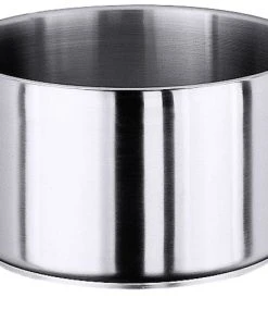 Contacto Kochtopf, Niedrig 20 Cm, Matt Poliert