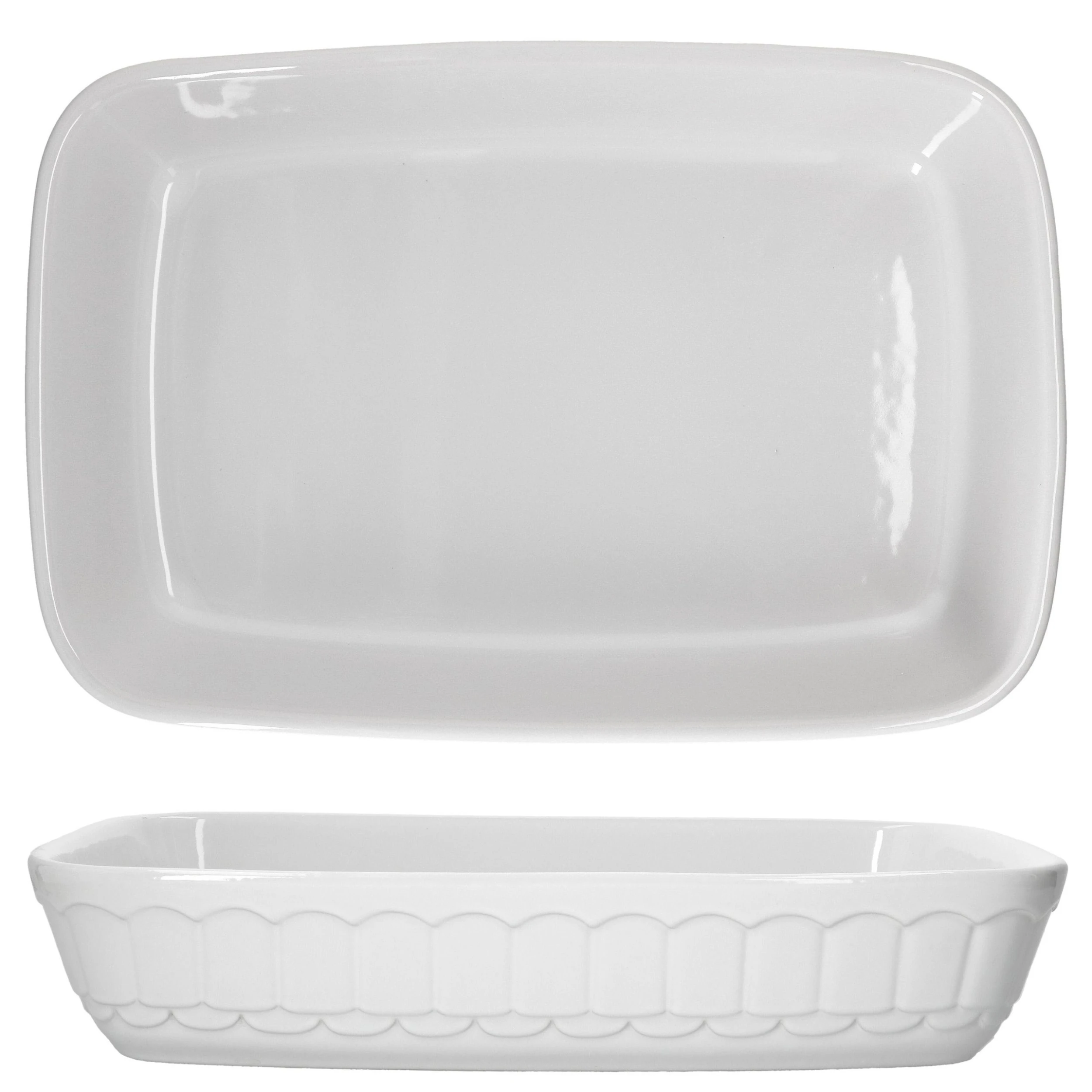 Null Arte Regal Auflaufform Nr. 01 Weiß Oval Mit Henkel Groß - 03845 – Bild 4