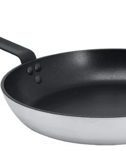 Metro-professional METRO Professional Pfanne MP-24FP IND, Aluminium, Ø 24 Cm, Antihaftbeschichtung, Induktion, Ofenfest