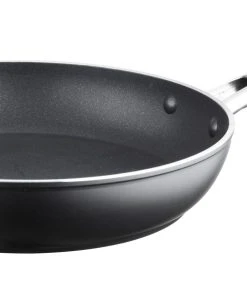 Metro-professional METRO Professional Gran Gourmet Bratpfanne, Aluminium, Ø 32 Cm, Höhe: 9.2 Cm, 3-Fach Antihaftbeschichtung, Ofenfest