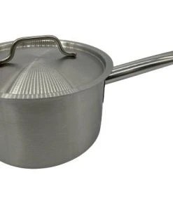 Null Saucentopf Sauteuse Schwenkpfanne Stielkasserolle Edelstahl Induktion Gas Ceran Ø 22cm GSP