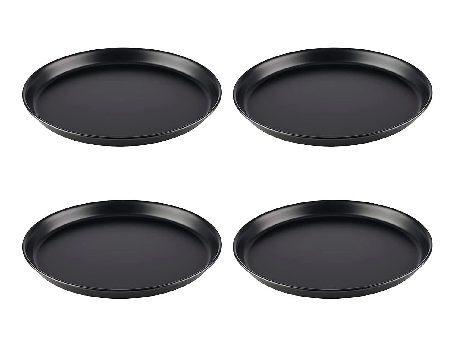 APS 67455 Pizzaform Rund (2er-Set) Ø 32/30,3 X 2,5 Cm - Pizzablech Aus Blaublech, Zum Professionellen Pizzabacken – Bild 4