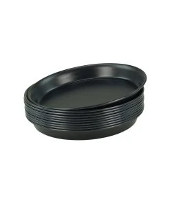 Gvk-eco 10 Stück Pizzablech Rund Aus Blaublech Ø 20 Cm Schwere Profiqualität