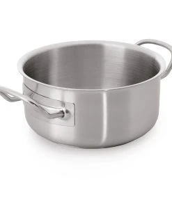 Was-germany WAS Germany - Bratentopf Cookware 50, Ø 20 Cm, 3 Ltr., Chromnickelstahl (5015200)