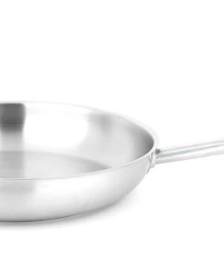 Metro-professional METRO Professional Pfanne, Edelstahl, Ø 28 Cm, Höhe: 7.8 Cm, Induktion, Ofenfest