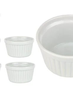Null 6er Set Ragoutförmchen Rund Ø 100 Mm Porzellan