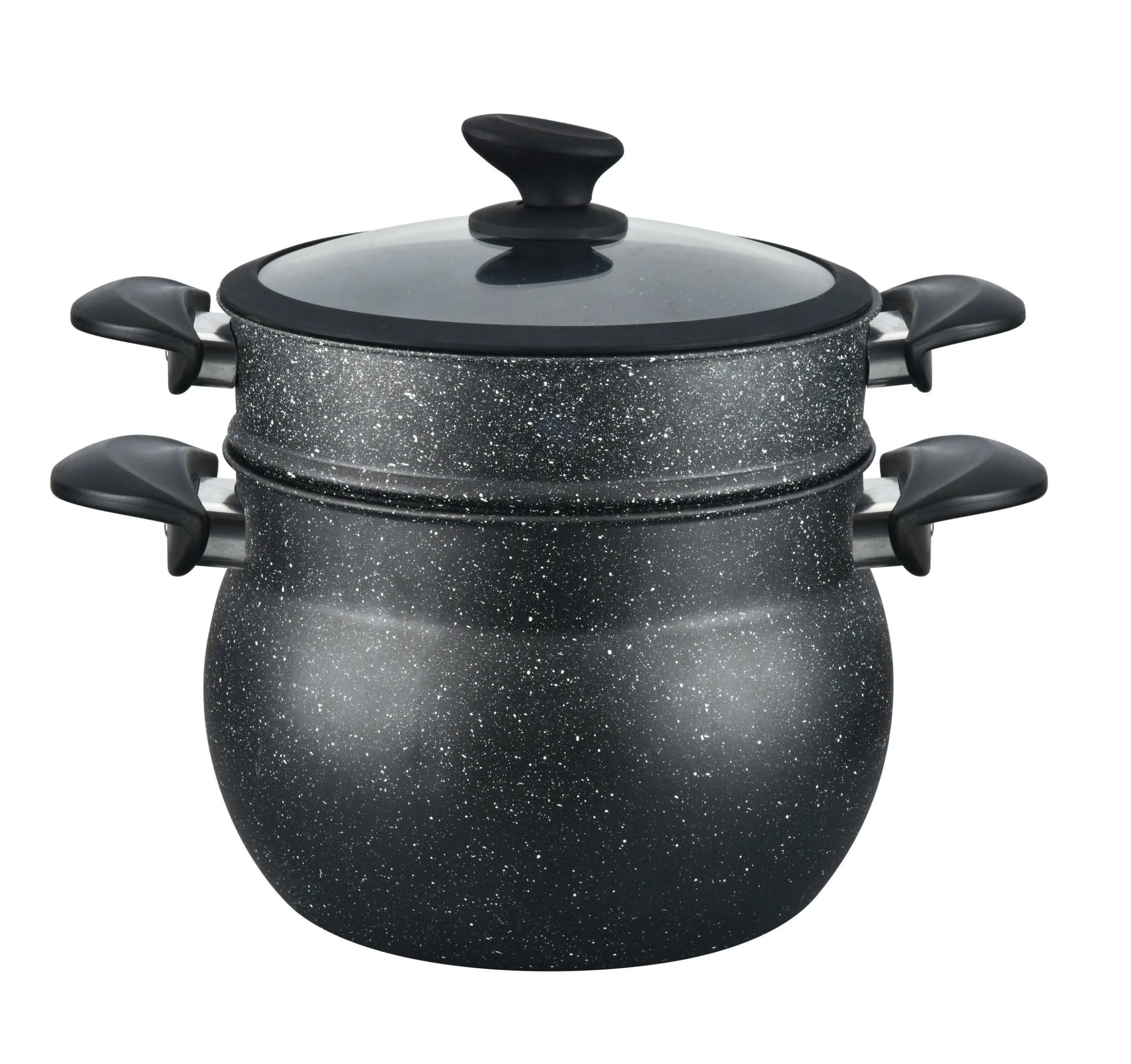 Null 3 Tlg Kuskus Topf 12L Dampfgarer COUSCOUS Ø26cm Dampfkocher Gemüse Steamer Induktion Mantykocher 4 Null 3 Tlg Kuskus Topf 12L Dampfgarer COUSCOUS Ø26cm Dampfkocher Gemüse Steamer Induktion Mantykocher – Bild 2