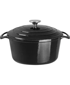 Vogue Kochen Wie Die Profis Set Von 3x Kochgeschirr Aus Gusseisen