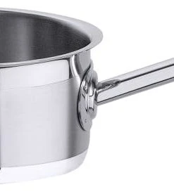 Contacto Stielkasserolle, Niedrig 18 Cm, Seidenmatt Gebürstet