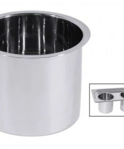 2x Contacto Saucentopf Zum Sauceneinsatz GN 1/3, Edelstahl, Höhe: 10,5 Cm, Durchmesser: 10 Cm, Volumen: 0,8 L -HENDI-Geschäft 24d9f91b 0816 4ef0 af28 bb0d03a538af 2