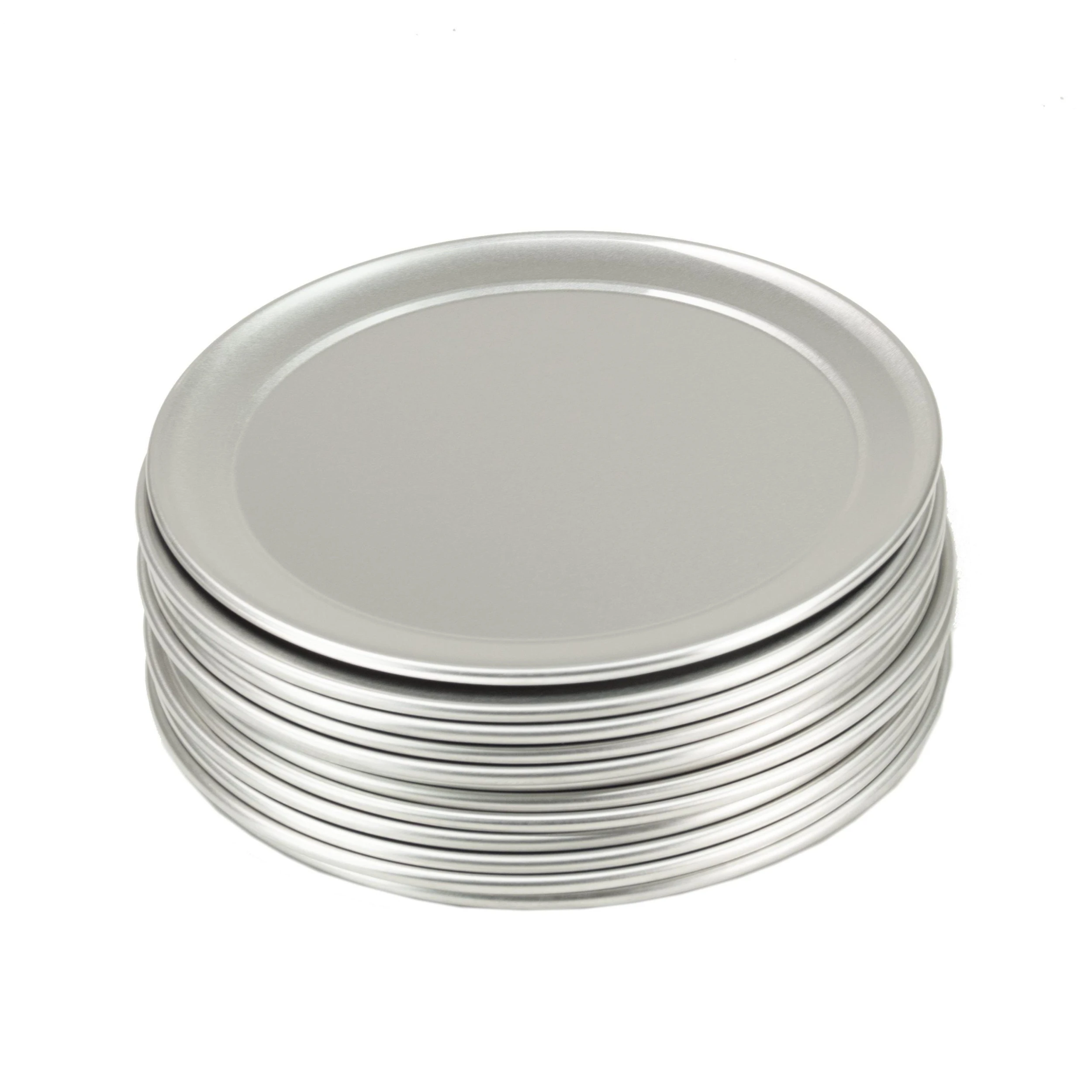 Gvk-eco Pizzablech Rund Aus Aluminium 12 Stück Ø 203 Mm