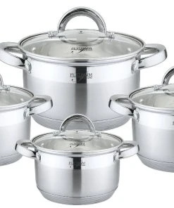 Null Kochgeschirr 6 Teilig Topf Induktion ø 20-28cm Kochtopfset Mit Silikongriffe Aluminium Guss Rot -HENDI-Geschäft 2b3cca92 7066 434b bd16 9f48e585ba4e 3