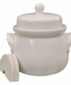 Null SCHMITT Mini-Gärtopf Creme 3,0 L