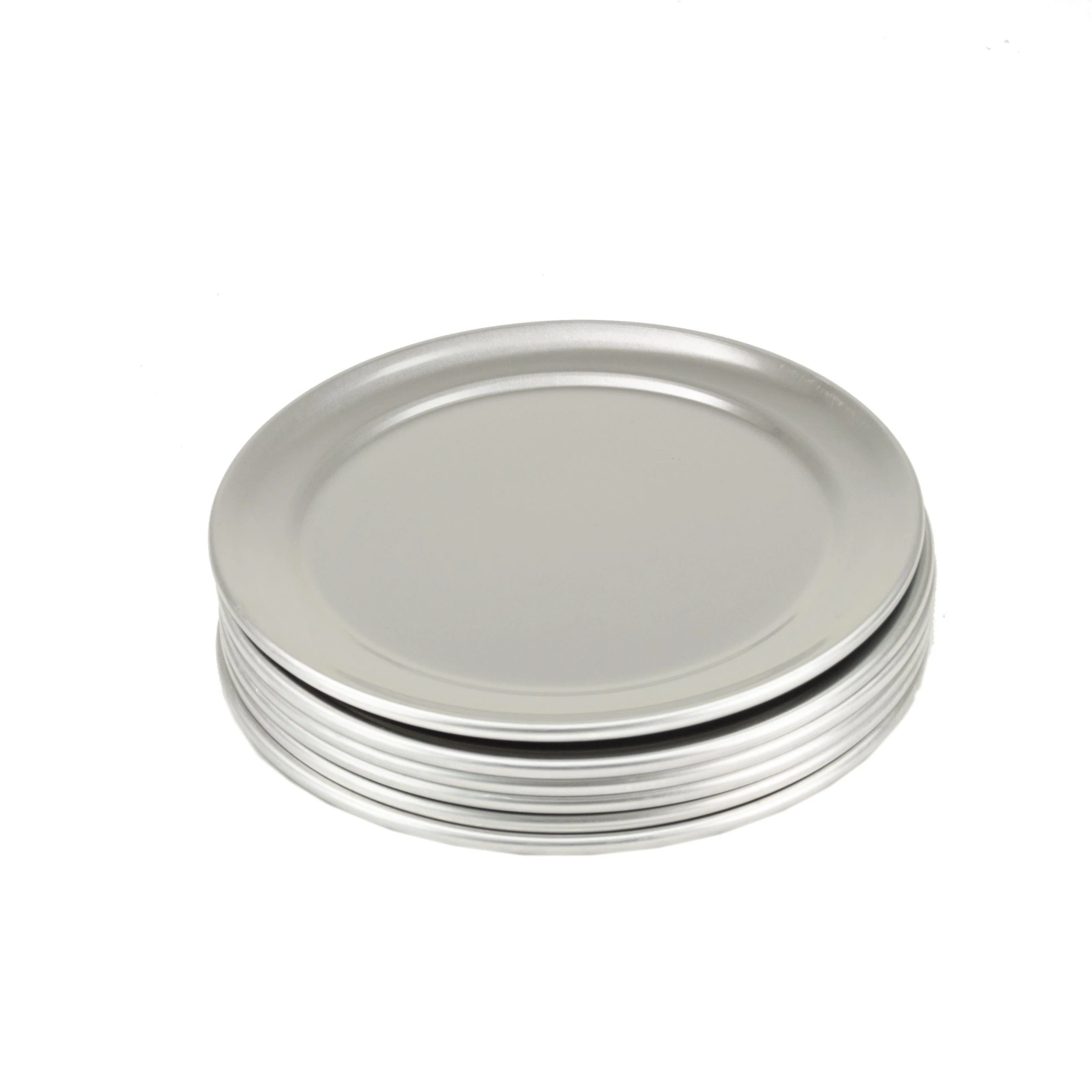 Gvk-eco Pizzablech Rund Aus Aluminium 6 Stück Ø 203 Mm