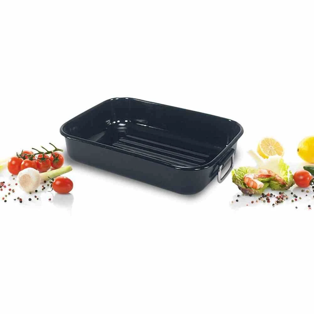 Kruger KRÜGER Grill-/Auflaufform Schwarz 43 X 30 X 7,5 Cm – Bild 6