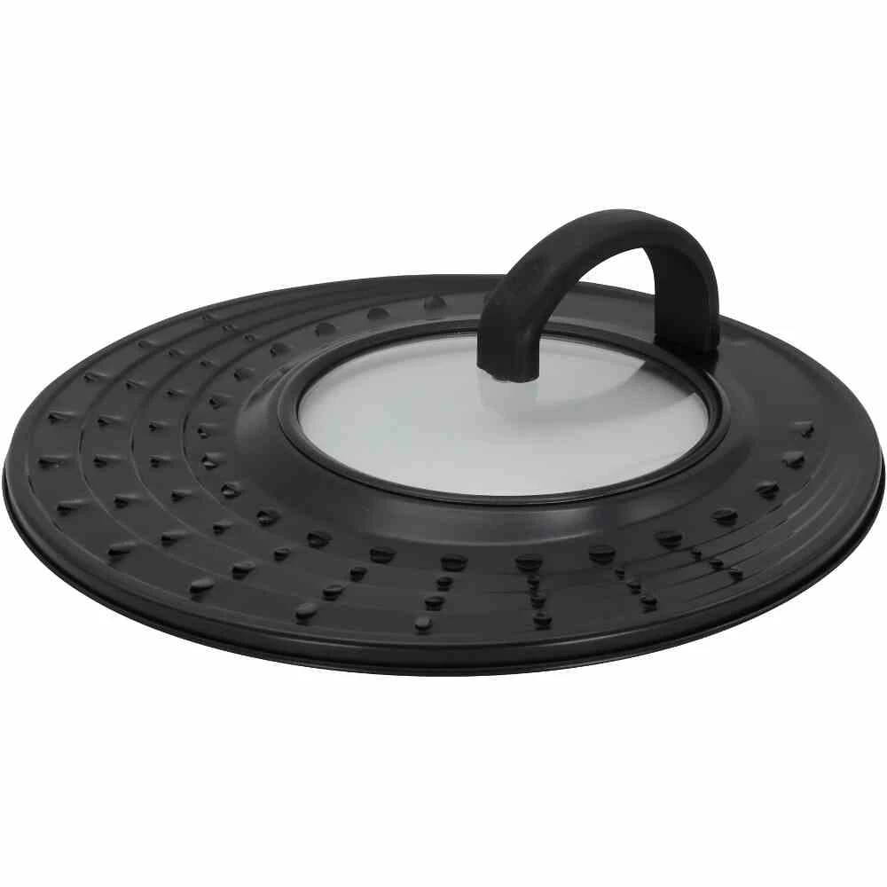 Kruger KRÜGER Mit Glaseinsatz Spritzschutz 31 Cm Schwarz