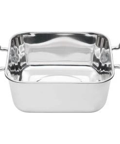 Stalgast Mini-Bräter Aus Edelstahl, 13 X 13 X 5 Cm (BxTxH)