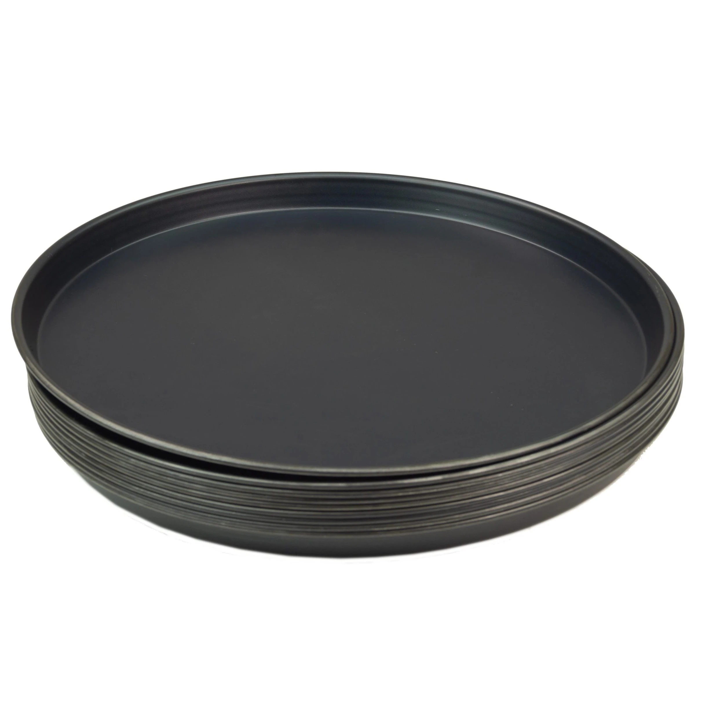 Gvk-eco 10 StückPizzablech Rund Aus Blaublech Ø 24cm Schwere Profiqualität – Bild 5