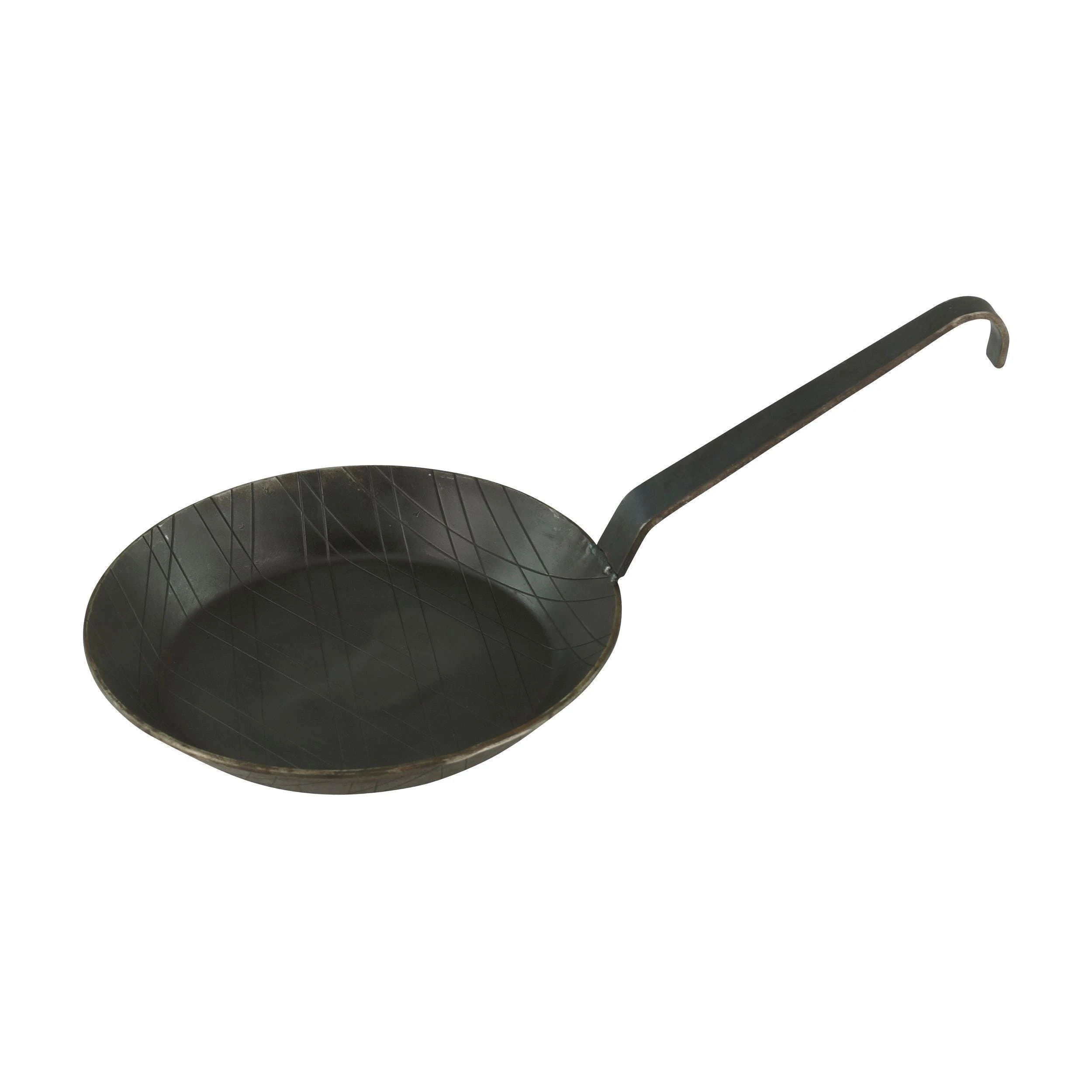 Gvk-eco Schmiedeeiserne Brat- Und Servierpfanne 1 Stück Ø 24 Cm Mit Hakenstiel – Bild 6