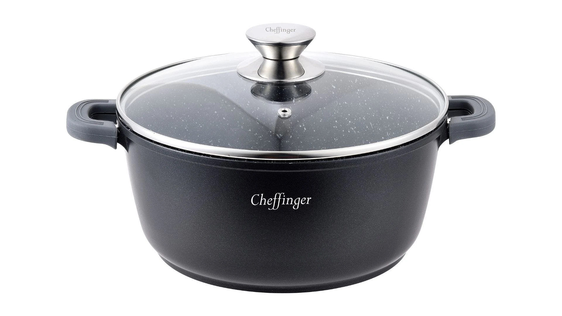 Null Aluguss Tajine Tagine Ø28cm Induktion Silikongriffe Gartopf Dampfgarer Bräter Schwarz – Bild 5