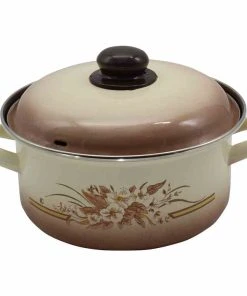 Kruger KRÜGER Emailliert Herbstlaub Bratentopf Ø 20 Cm, 2,6 L