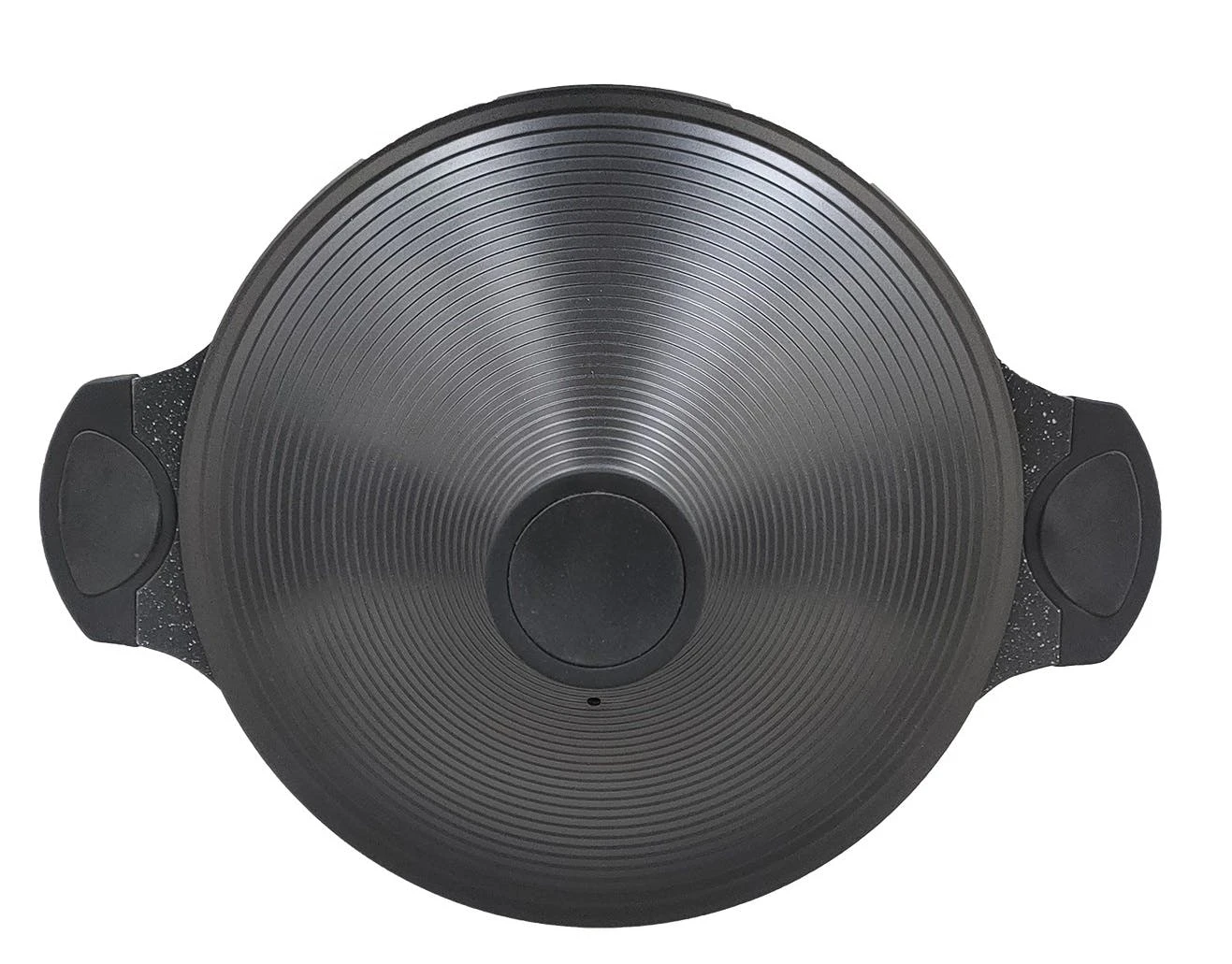 Null Aluguss Tajine Tagine Ø28cm Induktion Silikongriffe Gartopf Dampfgarer Bräter Schwarz – Bild 6