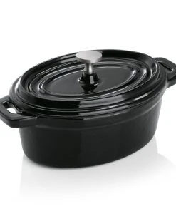 Was-germany WAS Germany - Cocotte, Ø 10 Cm, Schwarz, Gusseisen Emailliert (3525102) -HENDI-Geschäft 4cf72a48 24ed 495a 81ee 1eee71e6d89a 1