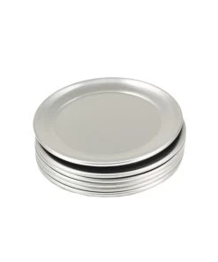 Gvk-eco Pizzablech Rund Aus Aluminium 6 Stück Ø 177 Mm