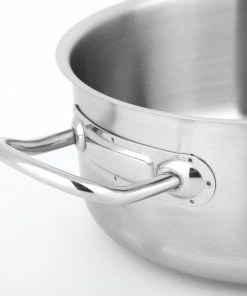 Metro-professional METRO Professional Fleischtopf HS-CSR28, Edelstahl, Ø 28 Cm, 6.5 L, Höhe: 15.4 Cm, Mit Deckel, Induktion -HENDI-Geschäft 4df1a8be d557 4996 9037 fdd0a6ff9893 scaled