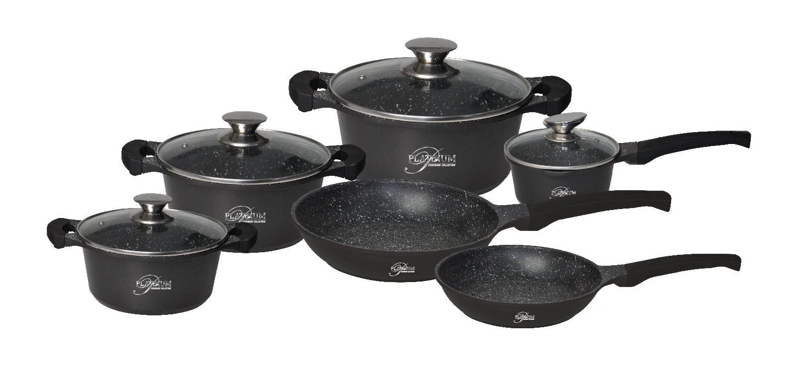 Null Profi 3er Set Küchentöpfe Antihaft-Marmorbeschichtung Topfsets 32cm,36cm,40cm, 6 Null Profi 3er Set Küchentöpfe Antihaft-Marmorbeschichtung Topfsets 32cm,36cm,40cm, – Bild 4
