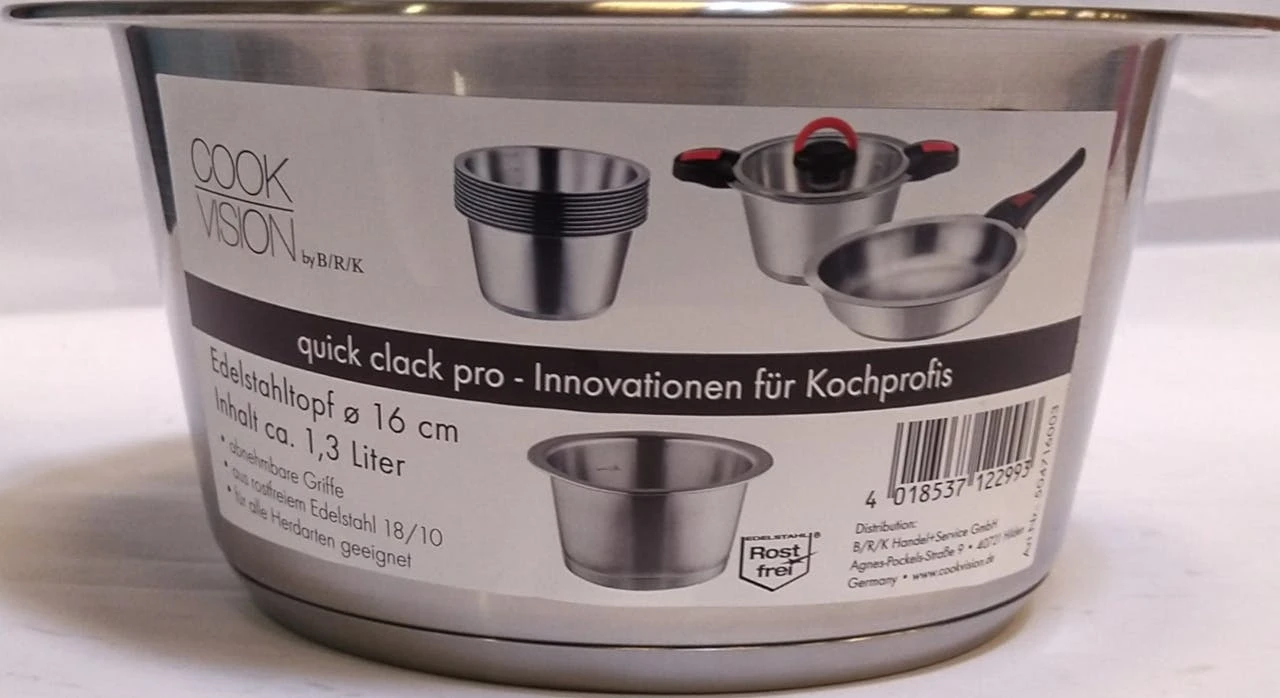 Null Cookvision Quick Clack Pro Langgriff – Bild 5
