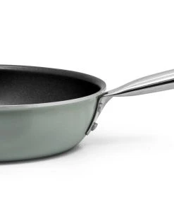 Metro-professional METRO Professional Schmorpfanne, Aluminium, Ø 24 Cm, Höhe: 11.5 Cm, Antihaftbeschichtung, Ofenfest