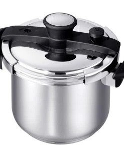 Null SchĂ€fer Schnellkochtopf 18/10 Edelstahl 4L Ă 220mm Kochtopf Dampfkochtopf FĂŒr Alle Herdarten