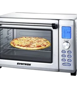Syntrox-germany 38 Liter Edelstahl Backofen Mit Umluft Und Drehspieß