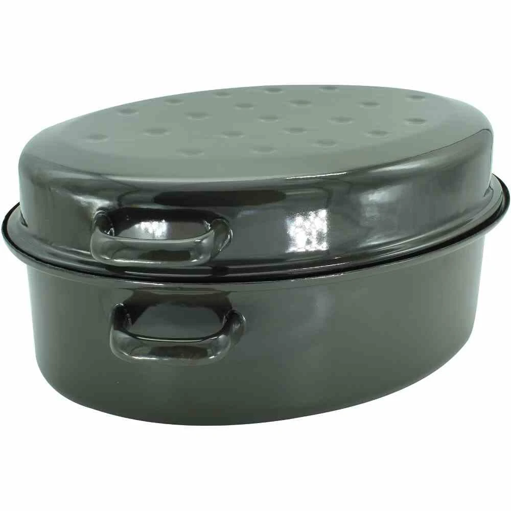 Kruger KRÜGER Gansbräter Emailliert 30 Cm – Bild 2