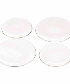 Kruger KRÜGER Set Abdeckplatten-Set Weiß 4-teilig