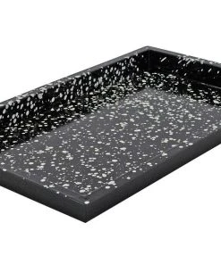 Null Backblech GN 1/1 Höhe 4 Cm - Granit-Emaille Beschichtet