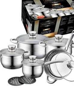 Null 12-Teiliges Set Aus Rostfreiem Kochgeschirr -HENDI-Geschäft 5b32521d 66a0 4514 a286 cf6bc2d76617