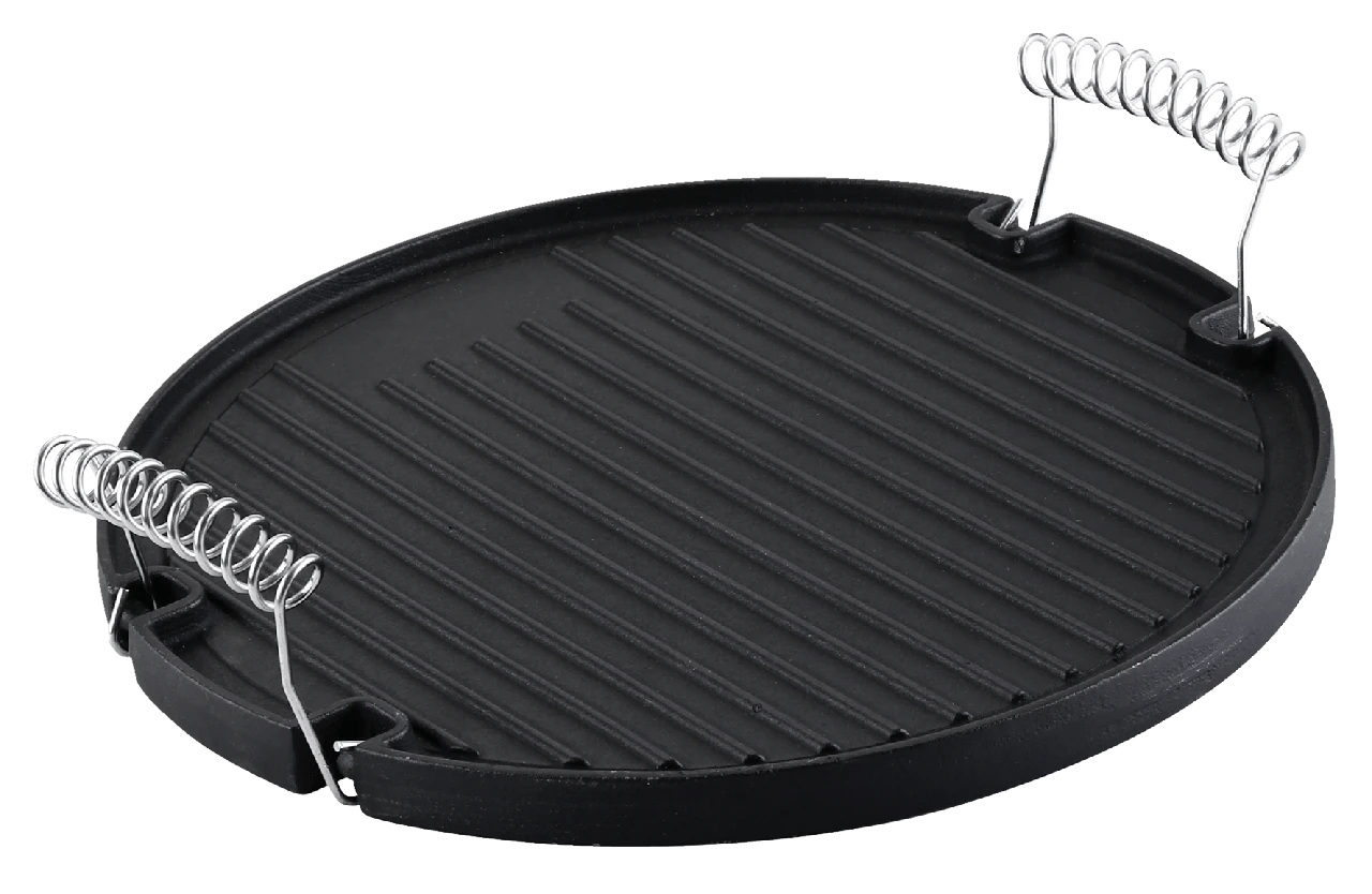 Null Eurolux Premium Grillplatte 43 X 28 X 2,5 Cm, Glatt – Bild 4