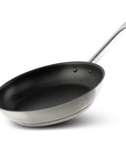 Null Tomy Antihaft-Bratpfanne Aus Edelstahl Mit Gekapseltem Alu 3,6 Liter 280 X H 50 Mm Für Alle Herdtypen
