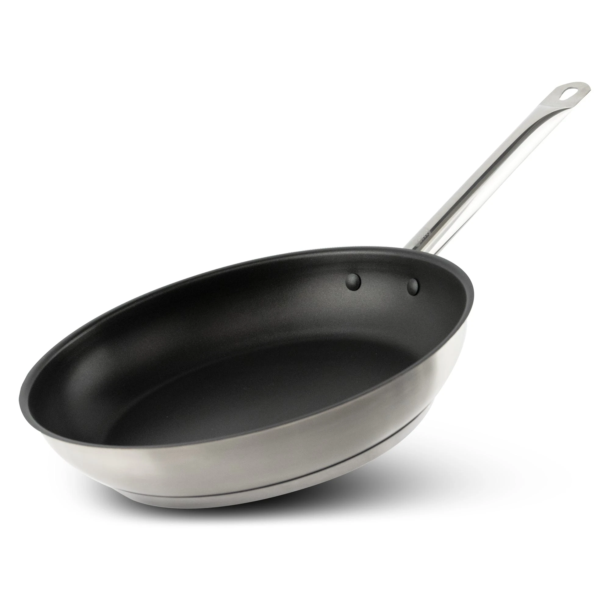 Null Tomy Antihaft-Bratpfanne Aus Edelstahl Mit Gekapseltem Alu 3,6 Liter 280 X H 50 Mm Für Alle Herdtypen