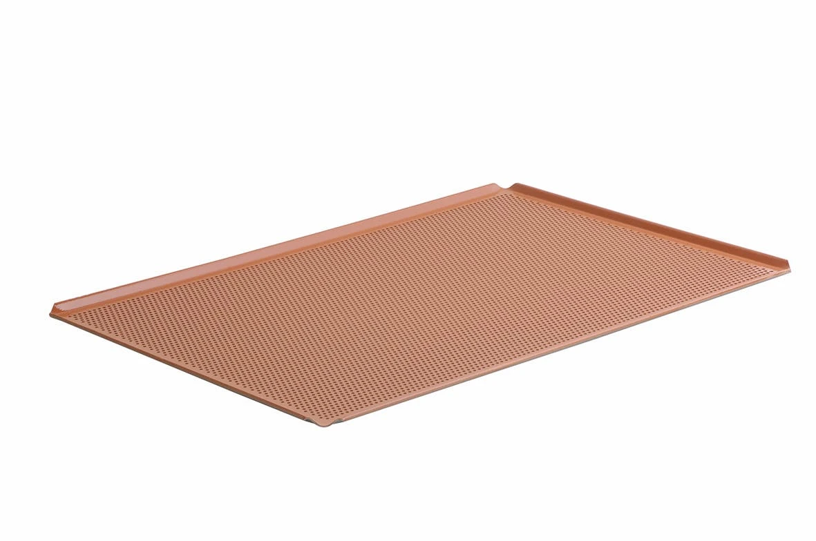 Schneider® Schneider Backbleche GN2/3, Alu, Silikon-Beschichtung, Lochung 3 Mm 354mm X 325mm X 10mm 4 Schneider® Schneider Backbleche GN2/3, Alu, Silikon-Beschichtung, Lochung 3 Mm 354mm X 325mm X 10mm – Bild 2