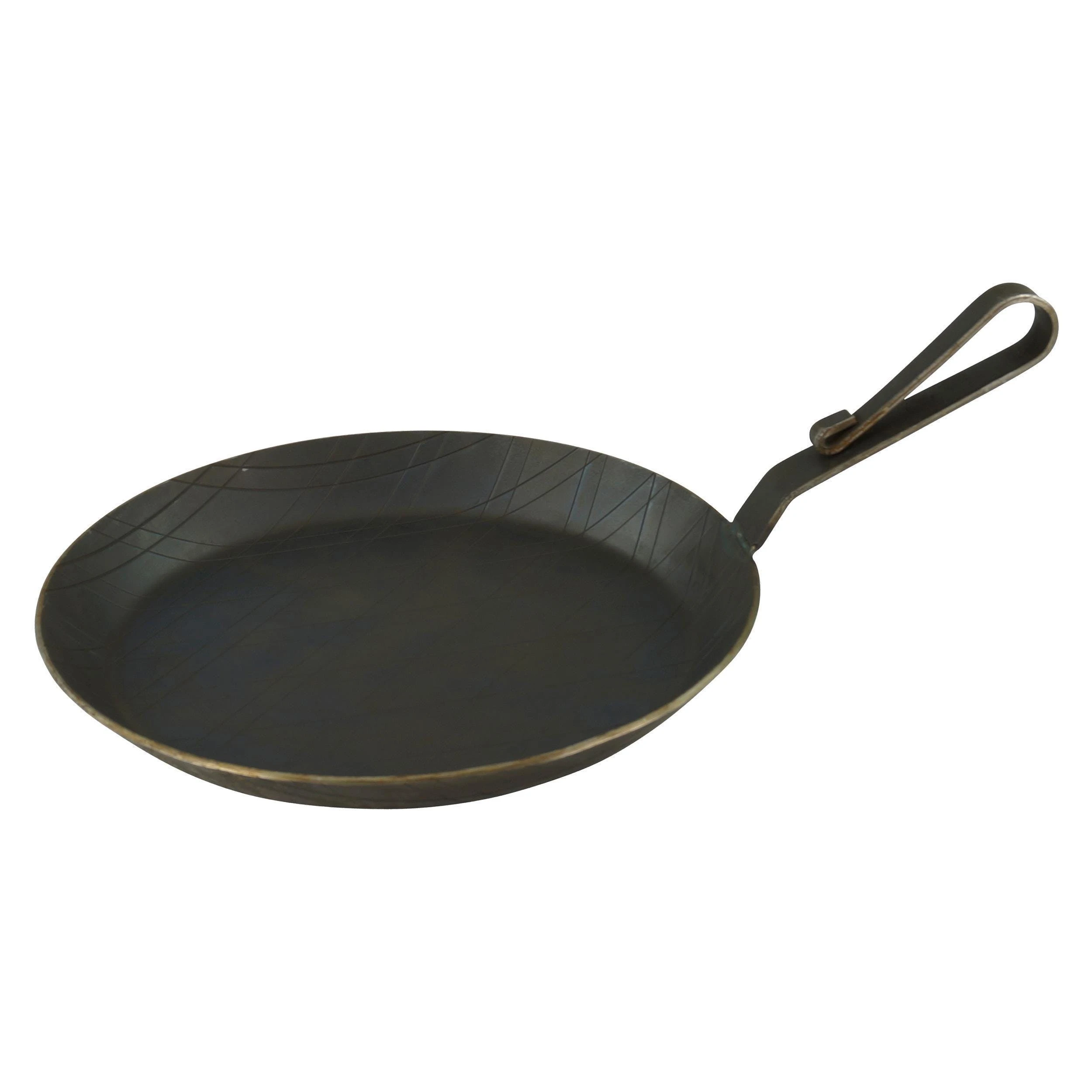 Gvk-eco 2 Stück Im Set Servierpfanne Aus Schmiedeeisen Mit Zwei Seitengriffen, ø 24cm – Bild 6