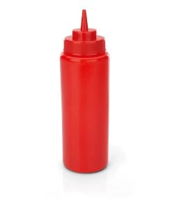 Was-germany WAS Germany - Quetschflasche, Ø 8 Cm, 0,95 Ltr., Rot, Polyethylen (3736000)