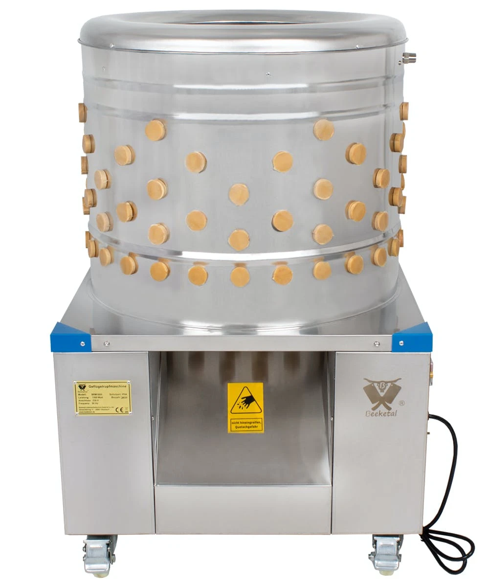Beeketal Geflügelrupfmaschine Rupfmaschine Nassrupfmaschine - BRM1800 – Bild 3