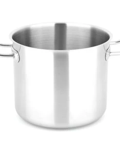 Metro-professional METRO Professional Gemüsetopf, Edelstahl, Ø 20 Cm, 5 L, Höhe: 17.5 Cm, Induktion, Ofenfest