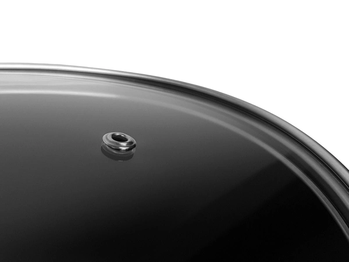 Null Aluguss Bräter Gänsebräter Schmorrtopf Alugussbräter Antihaft Mit Glasdeckel – Bild 6